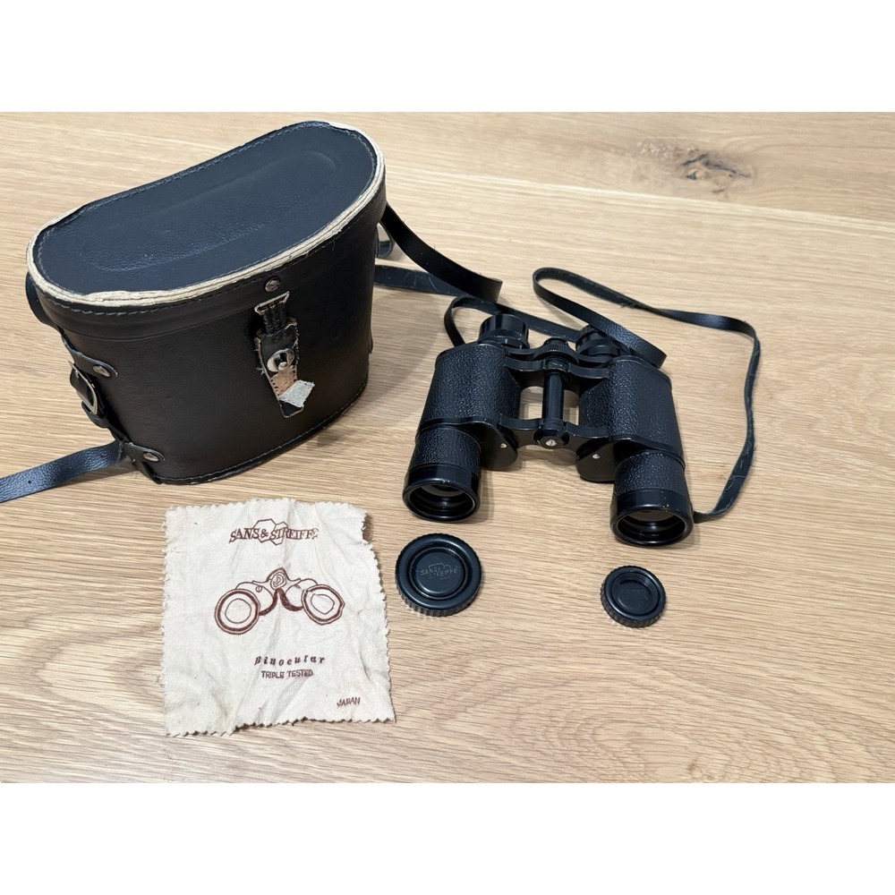 Sans & Streiffe #802 7 X 35 Binoculars No. 65-3373 All-star Case Hard Coated